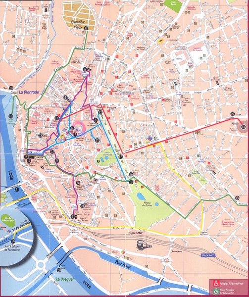 map Beziers